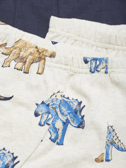 Boxers 3-Pack Beige Melange Minymo