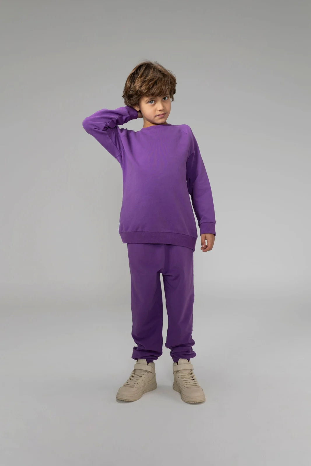 Sweatpants Purple Sapphire Mingo