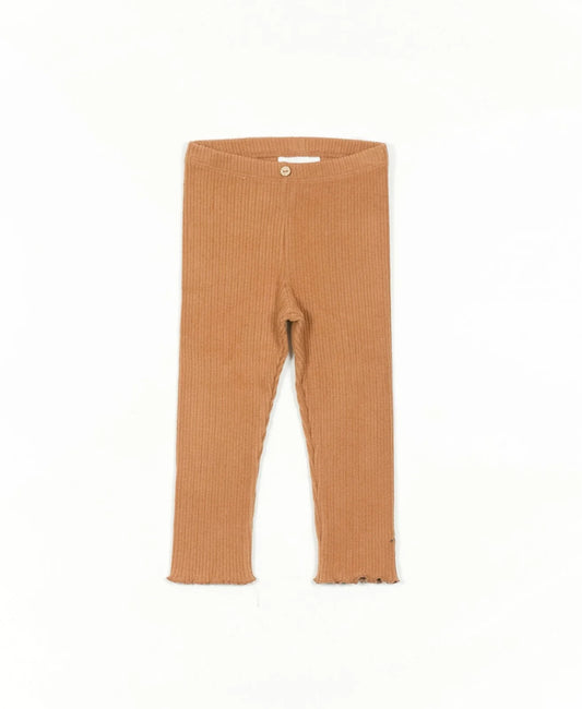 Ribbed Legging Cocoa Play Up