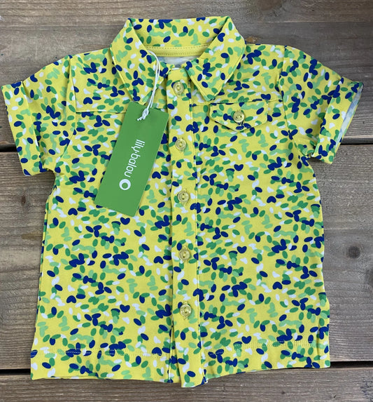 Jeff Shirt Jelly Beans Yellow Lily Balou