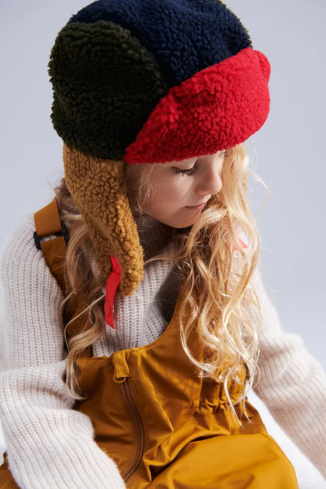 Bravo Fleece Muts Army Brown Multi Mix Liewood