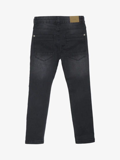 Jeans Boy Stretch Slim Fit Grey Black Minymo