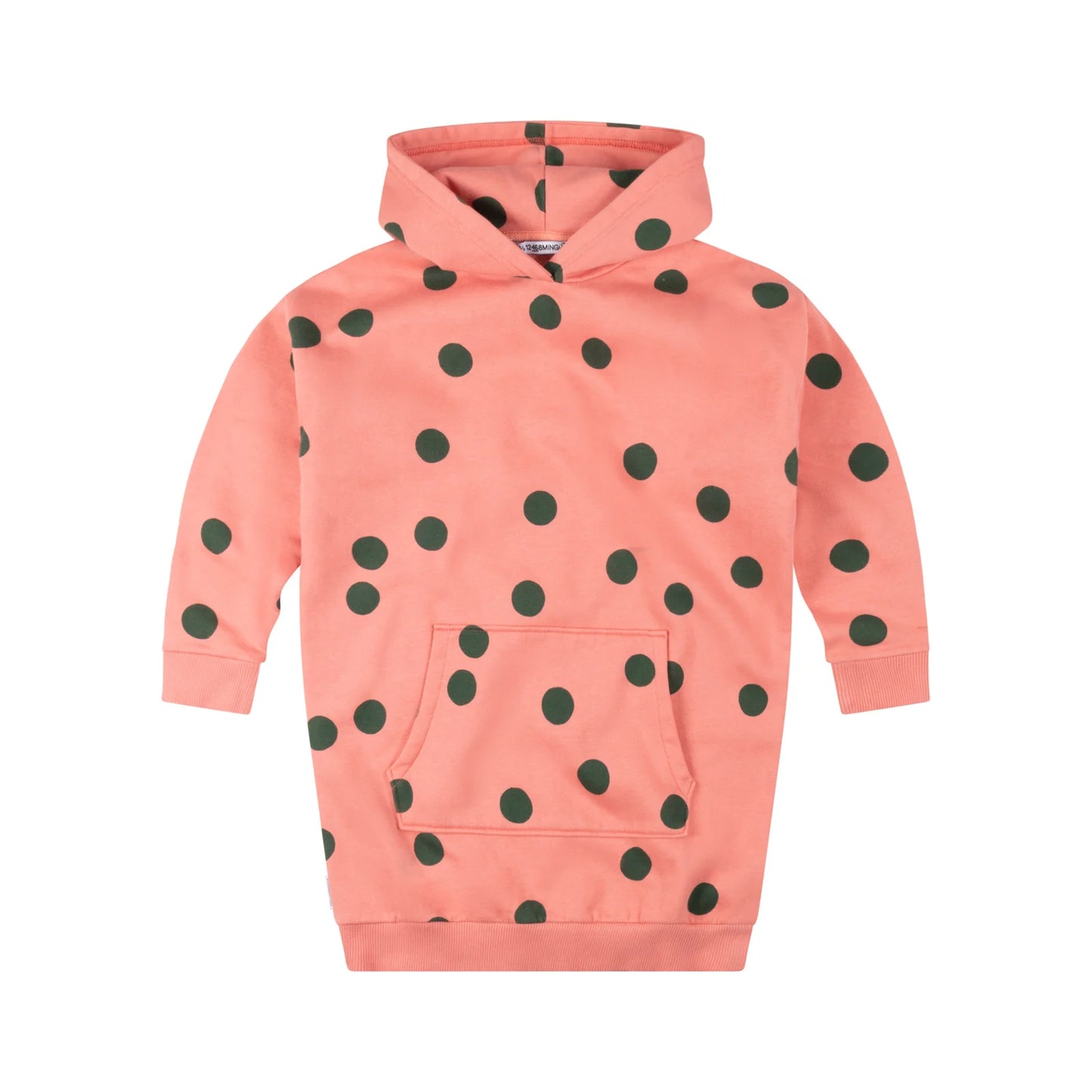 Hoody Dress Strawberry Dot Mingo