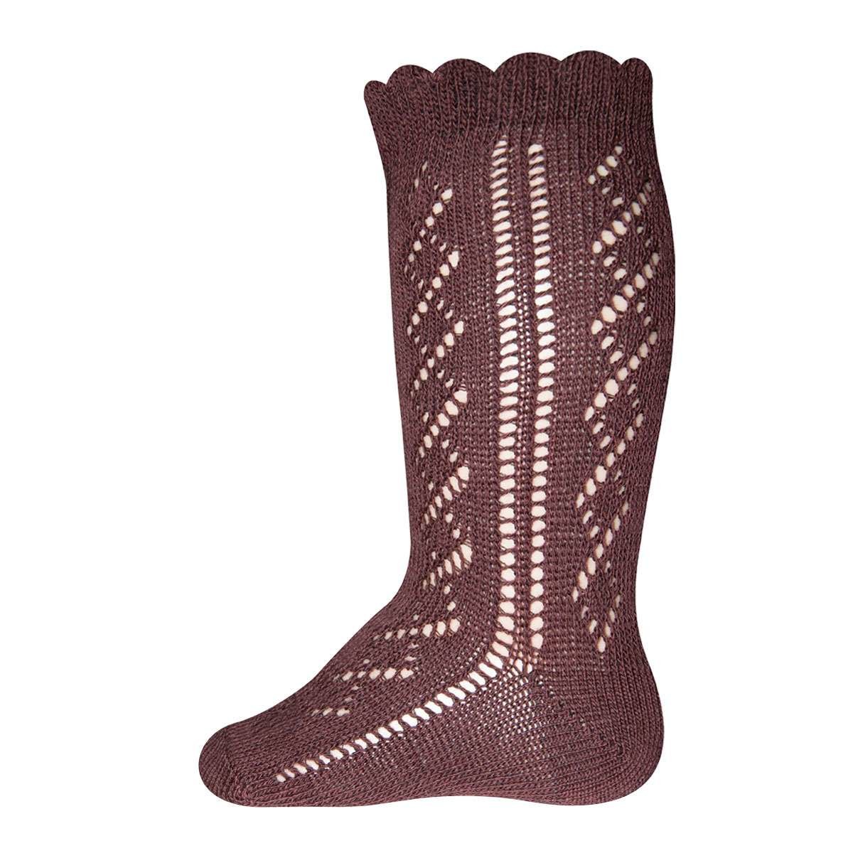 Kniekousen Crochet Lace Mahaghoni Ewers
