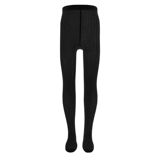 Kousenbroek met Ribmotief Schwarz Ewers