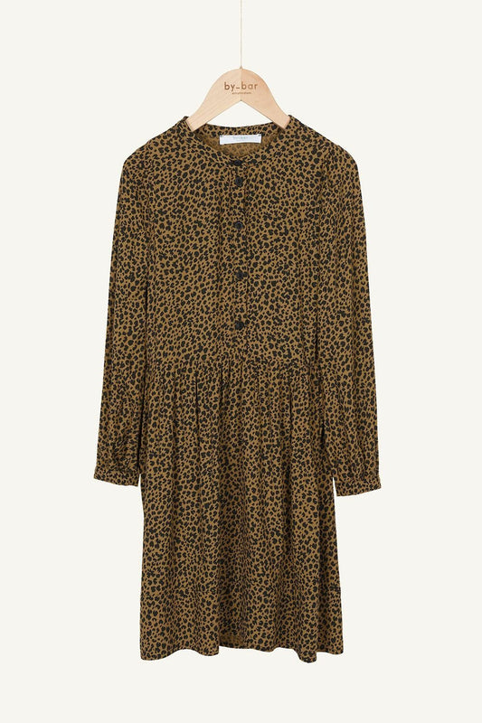Girls Dress Nouk Leopard By-Bar Amsterdam