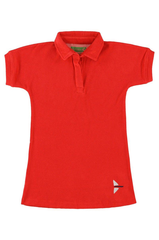 Frida Polo Dress Poppy Red Lily Balou