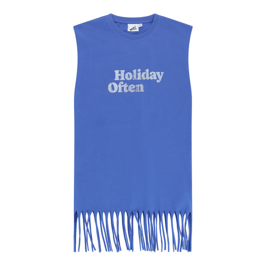 Fringe Dress Ultramarine Cos I Said So