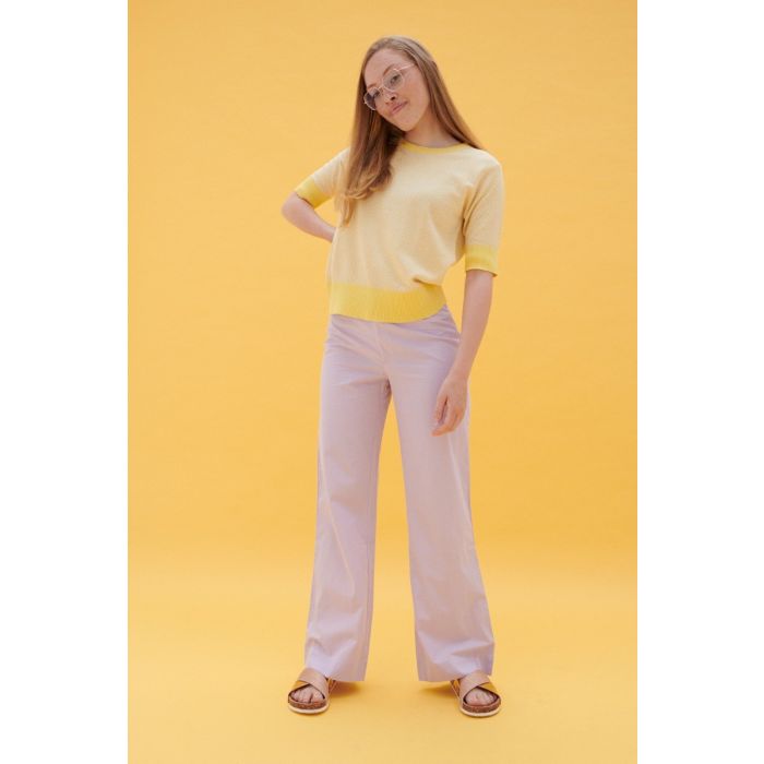 Anne Trousers Lavender Fog Lily Balou