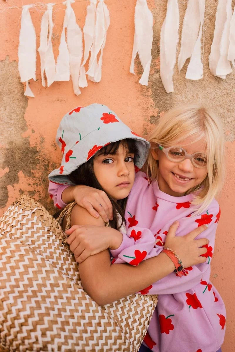 Sweatshirt Poppies Allover Verbena Lötiekids