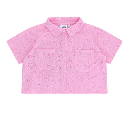 Lace Crochet Top Cos I Said So