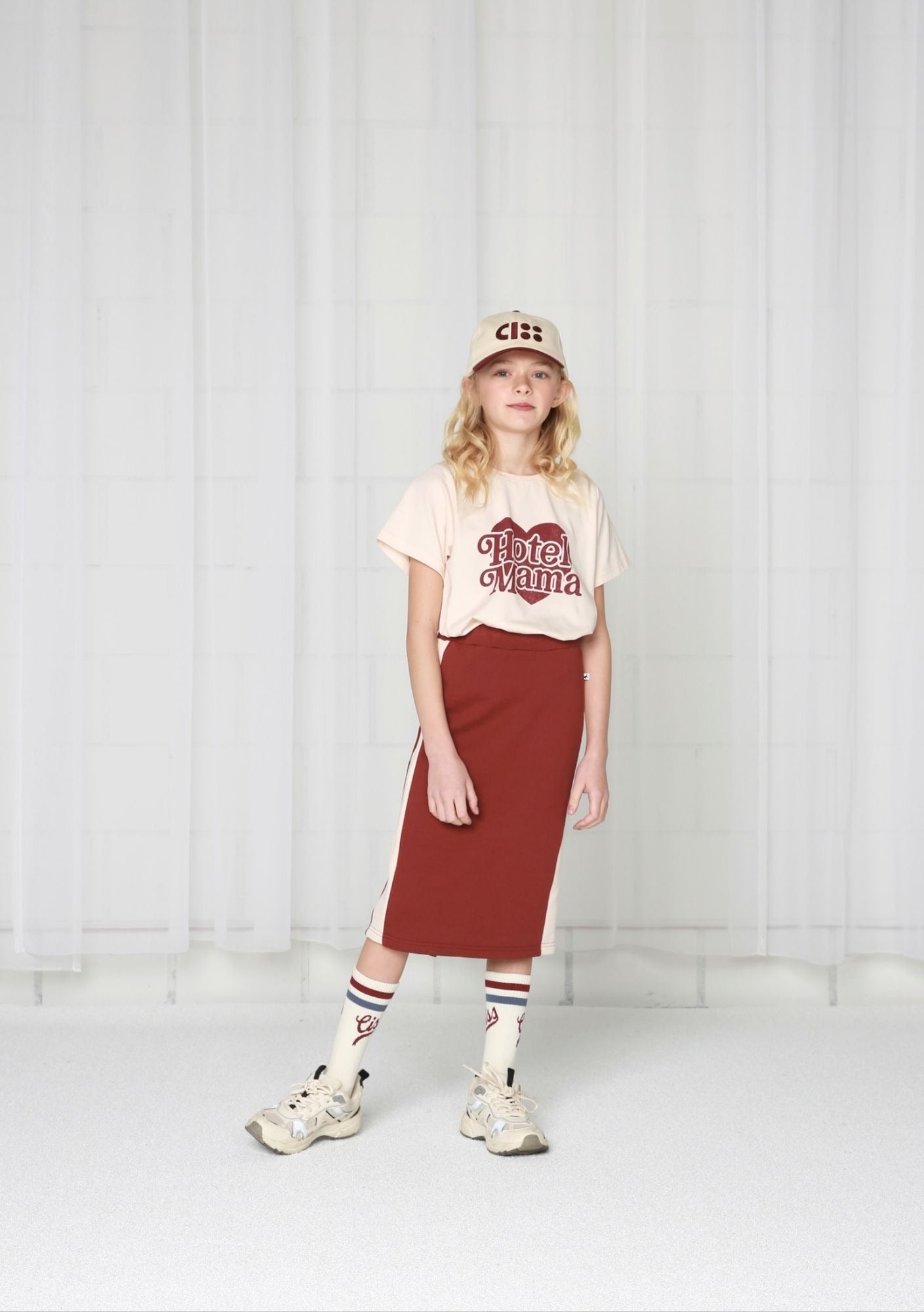 Jog Skirt Cordovan/Crystal Gray Cos I Said So