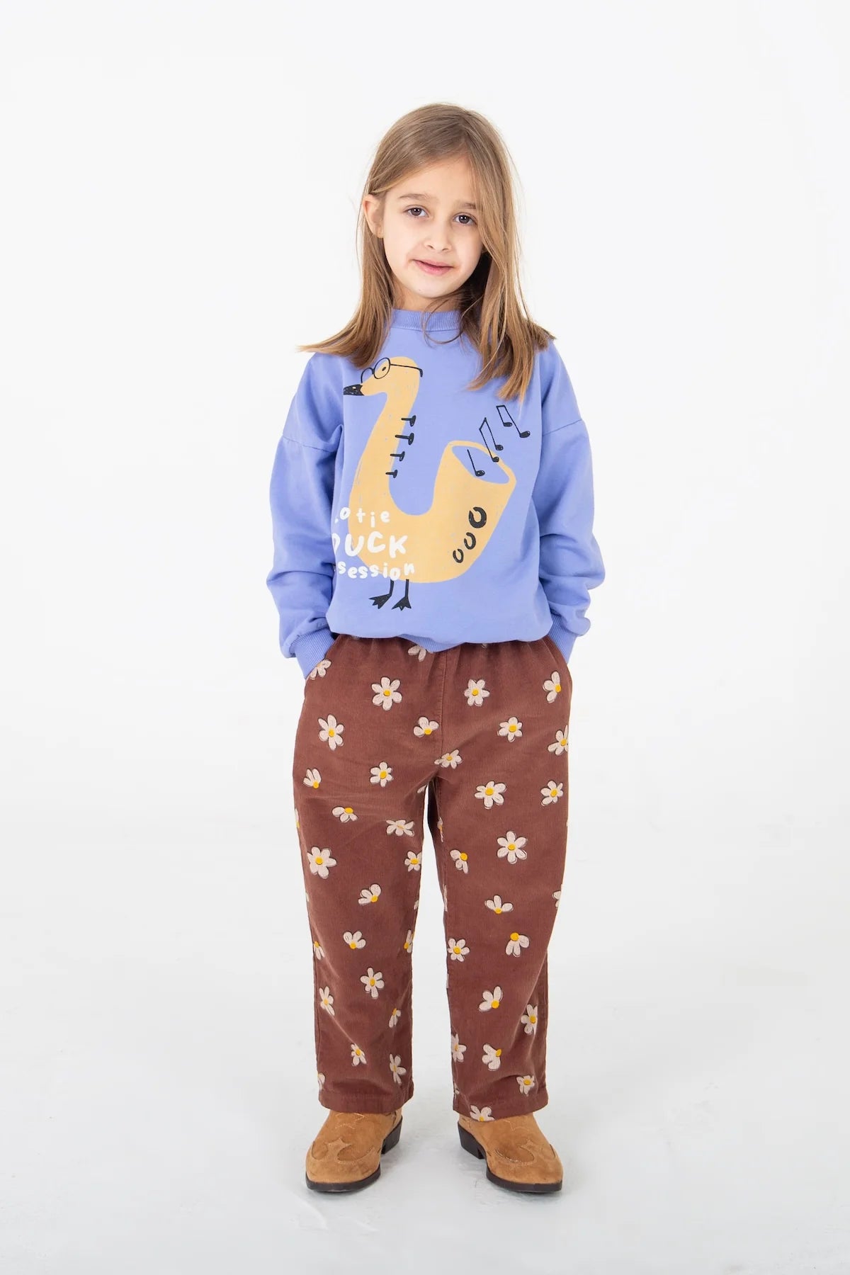 Sweater Duck Session Lavender Lötiekids