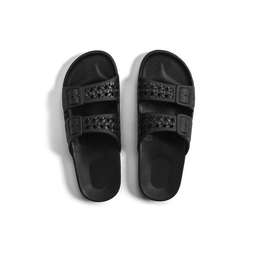 Paz Black Slipper Freedom Moses